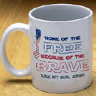 Home of the Free Coffee Mug